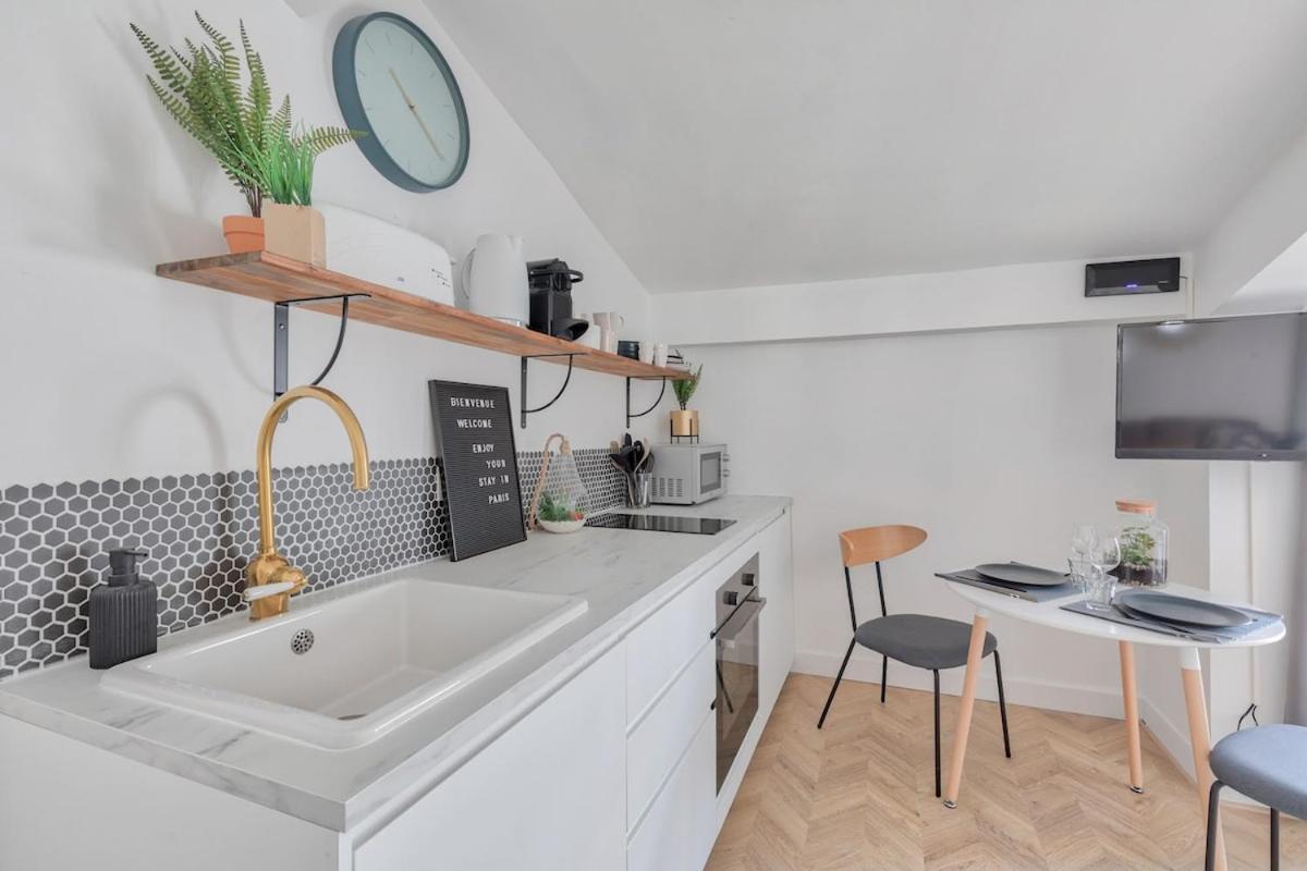 Appartement Renove Proche Arc Triomphe - 2P Paříž Exteriér fotografie